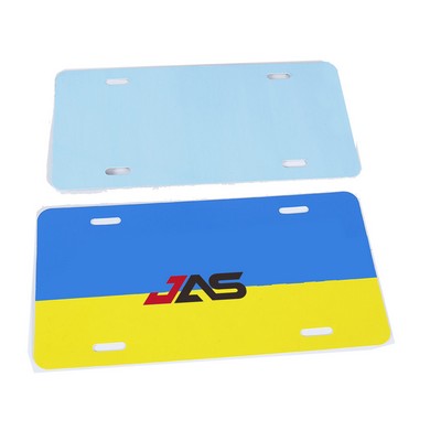 Customizable Aluminum Mini License Plate for Bikes