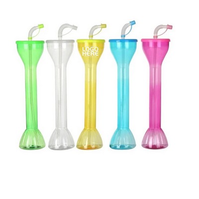 20 oz Transparent Yard Glasses