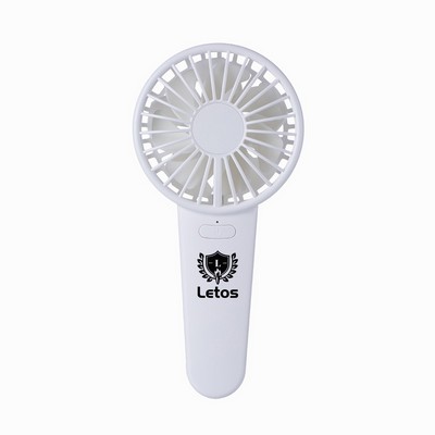 Double Bladed Mini Handheld Rechargeable Portable Fan