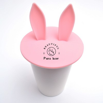 Silicone Rabbit Ear Shaped Cup Lid