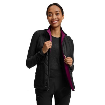 White Cross - VIBE - Women's Puffer-Style Vest