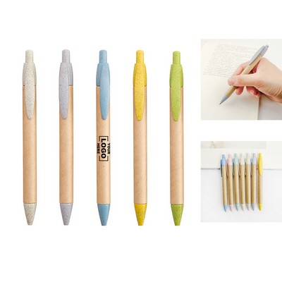 Eco-Friendly Kraft Paper Recycled Pens