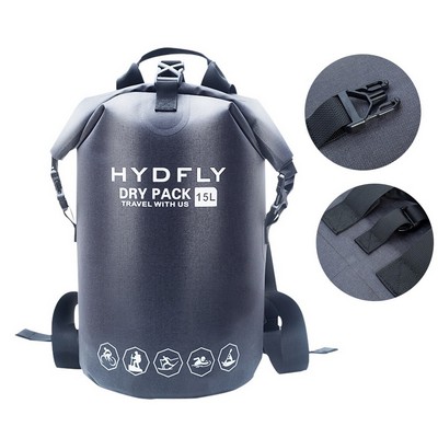 Rugged 15L Weatherproof Camping Bag