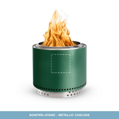 Solo Stove - Bonfire 2.0 + Stand (Cascade - Metallic Series Limited Edition)