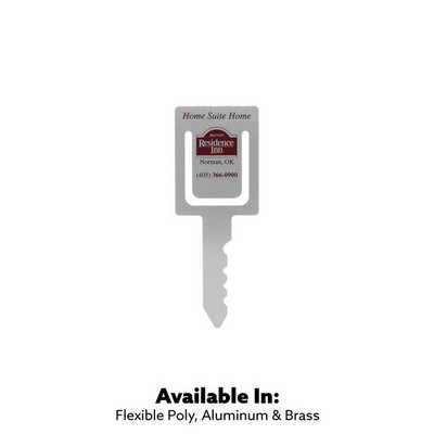 Key Shaped Bookmark