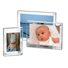 Vertical Clear Entrapment Frame (4"x6" Photo)