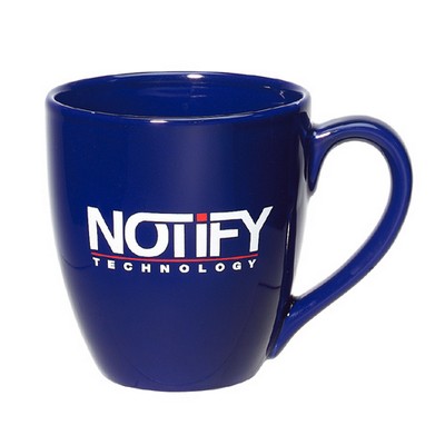 14 Oz. Bistro Mug (White, Black or Blue)