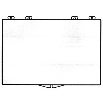 Rigid Clear Hinged Plastic Box (6"x4"x5/8")