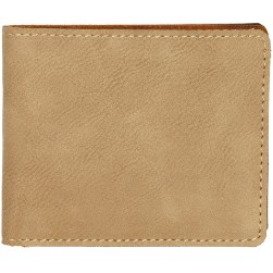 Light Brown Leather Bifold Wallet
