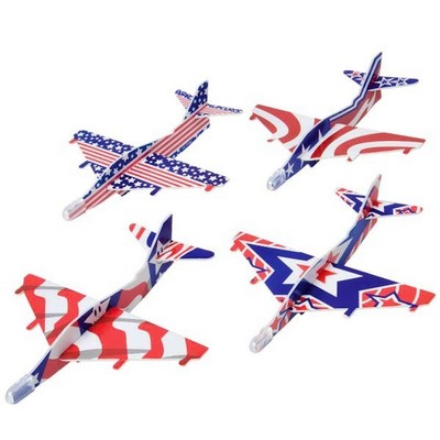 Patriotic Foam Gliders (Case of 12)