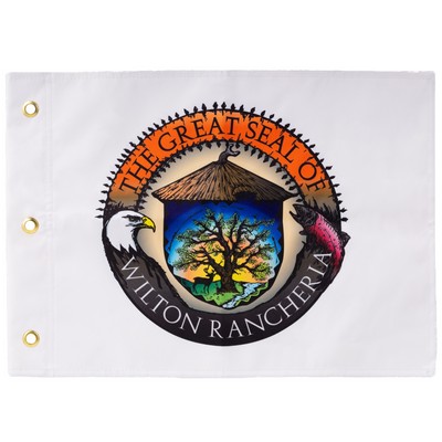 Sublimated Golf Pin Flag