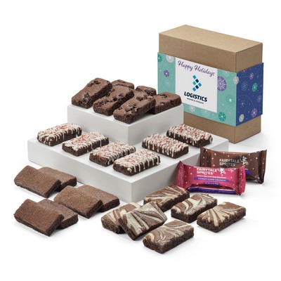 Custom Holiday Candy Cane Crunch Assorted Sprite 24