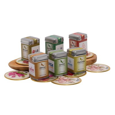 Hibiscus Loose Leaf Floral Tea w/Tin Can