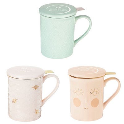 Pinky Up® Annette™ Ceramic Tea Infuser Mug