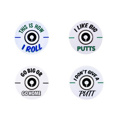 In-YOUR-FACE Ball Markers