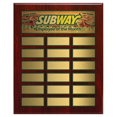Rosewood Piano Finish Annual, Award Trophy, x1