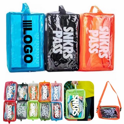 Outdoor Clear Shoe Sport Sneaker Bag For Travel