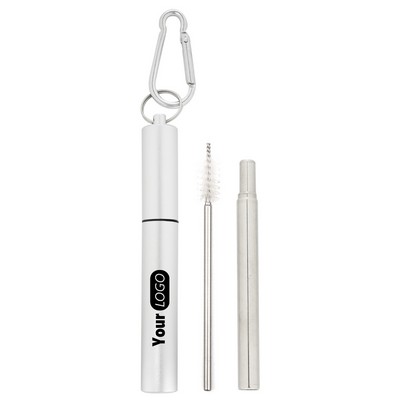 Stainless Steel Telescopic Straw