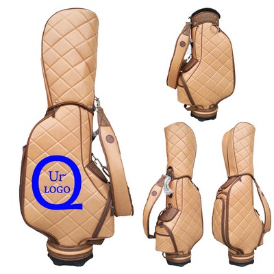 50.20X10.83X10.83 Inch Pu Golf Bag