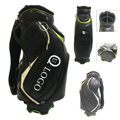 16.73X10.43X35.43 Inch Pu Golf Bag