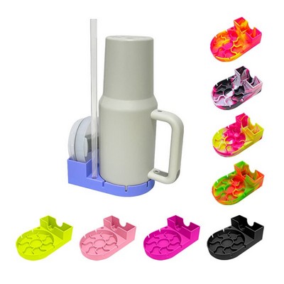 Tumbler, Bottle & Wine Glass Silicone Drain Rack