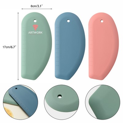 Silicone Dough Scrapers Dough Bowl Scrapers