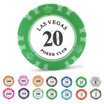Poker Chip Golf Ball Marker