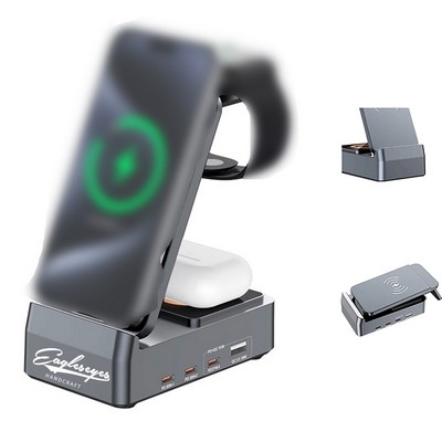 3 In 1 Foldable Wireless Charger