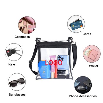 Clear Messenger Bag