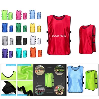 160 GSM birdseye mesh training pinnies.(S-XL)