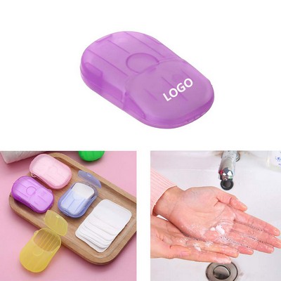Portable Disposable Hands Washing Soap Sheet