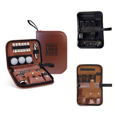 PU Leather Golf Bag