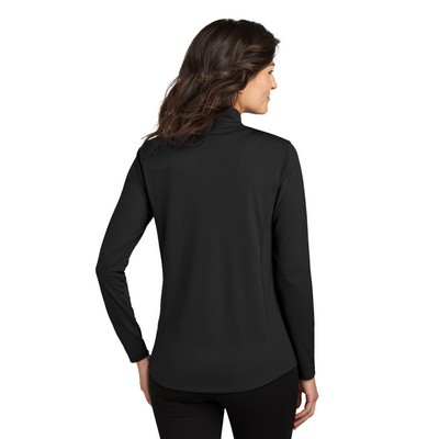 Port Authority Women's Dry Zone UV Micro-Mesh 1/4-Zip