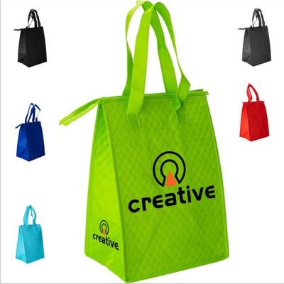 Zipper Insulated Lunch Tote Bags