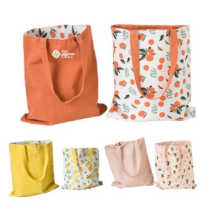Two-Sided Cotton Tote Bags