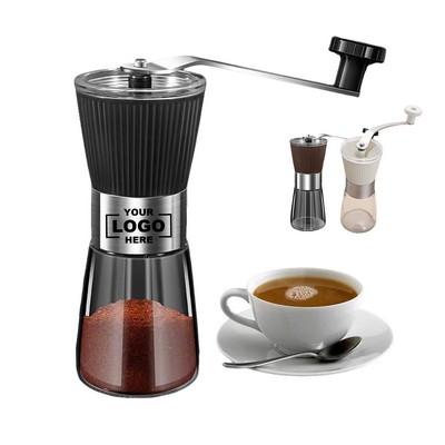 304 Stainless Steel Hand Cranked Coffee Grinder