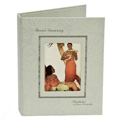 Britannia, Phoenix or Pampa Leather Hotel Guest Services Directory (7 1/2"x9 1/2"+1/2")