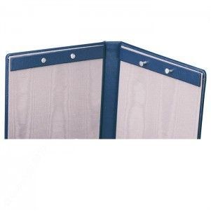 Book Cloth Legal Screw Post Folder (1 3/4" Capacity)