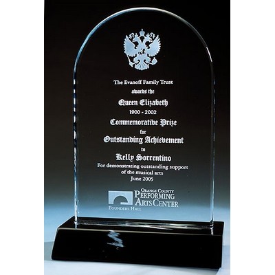 Arch Award w/ Marble Base (4.5"x6.75")