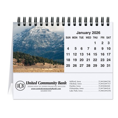 Majestic Outdoors Tent Desk Calendar (5 13/16"x4½")