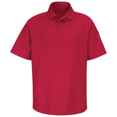 Horace Small® - New Dimension® Short Sleeve Unisex Red Polo Shirt