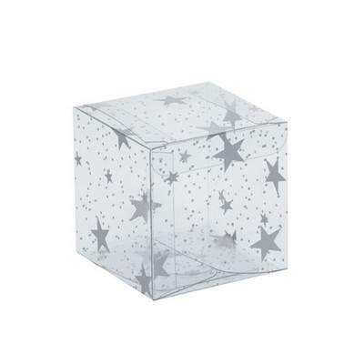 Clear Box w/Star Print