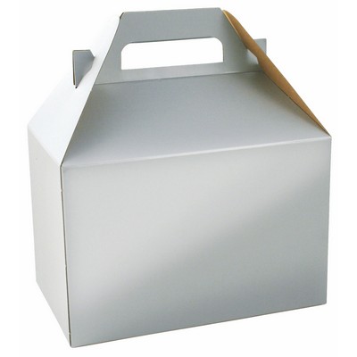 Platinum Silver 8" Gable Box