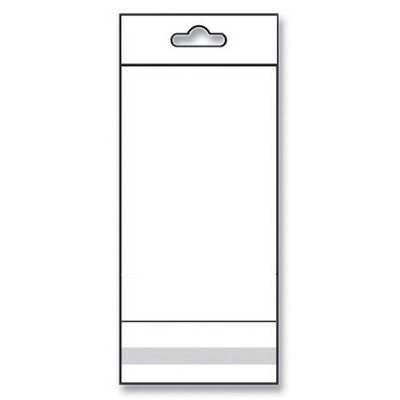 Clear OPP Bags w/Hanging Header (6"x 9")