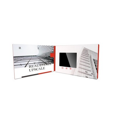 3.6 Inches HD Screen Customized Printed Size Video Brochures