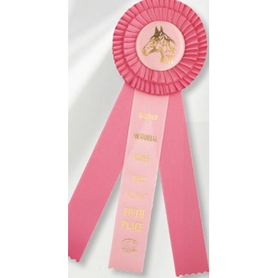Custom Rosette - overall length 12 1/24"