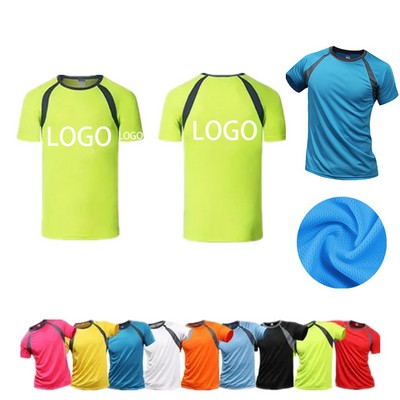 Quick Dry Moisture Wicking Fit Workout Running T-Shirt