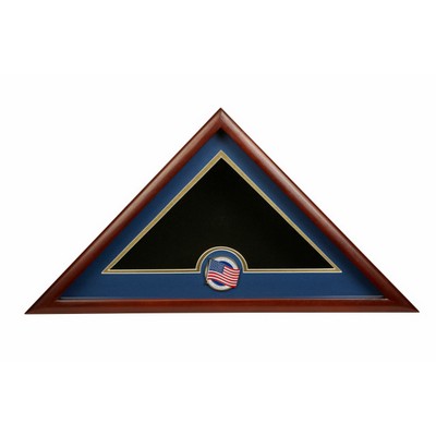 Sheriff Medallion-Flag Display Case w/o Flag (5'x9'-6'')