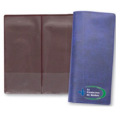 4 ½" x 9 ½" 2 Flap Car Warranty Holder