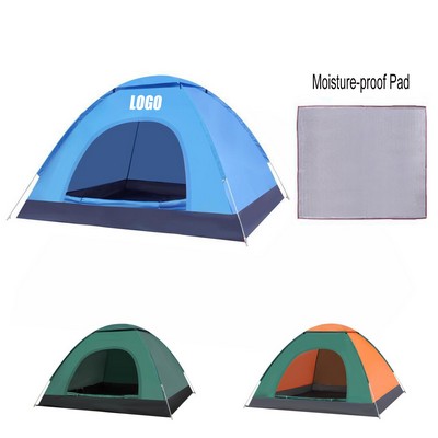 Automatic Double-Door Tent With Roof Window